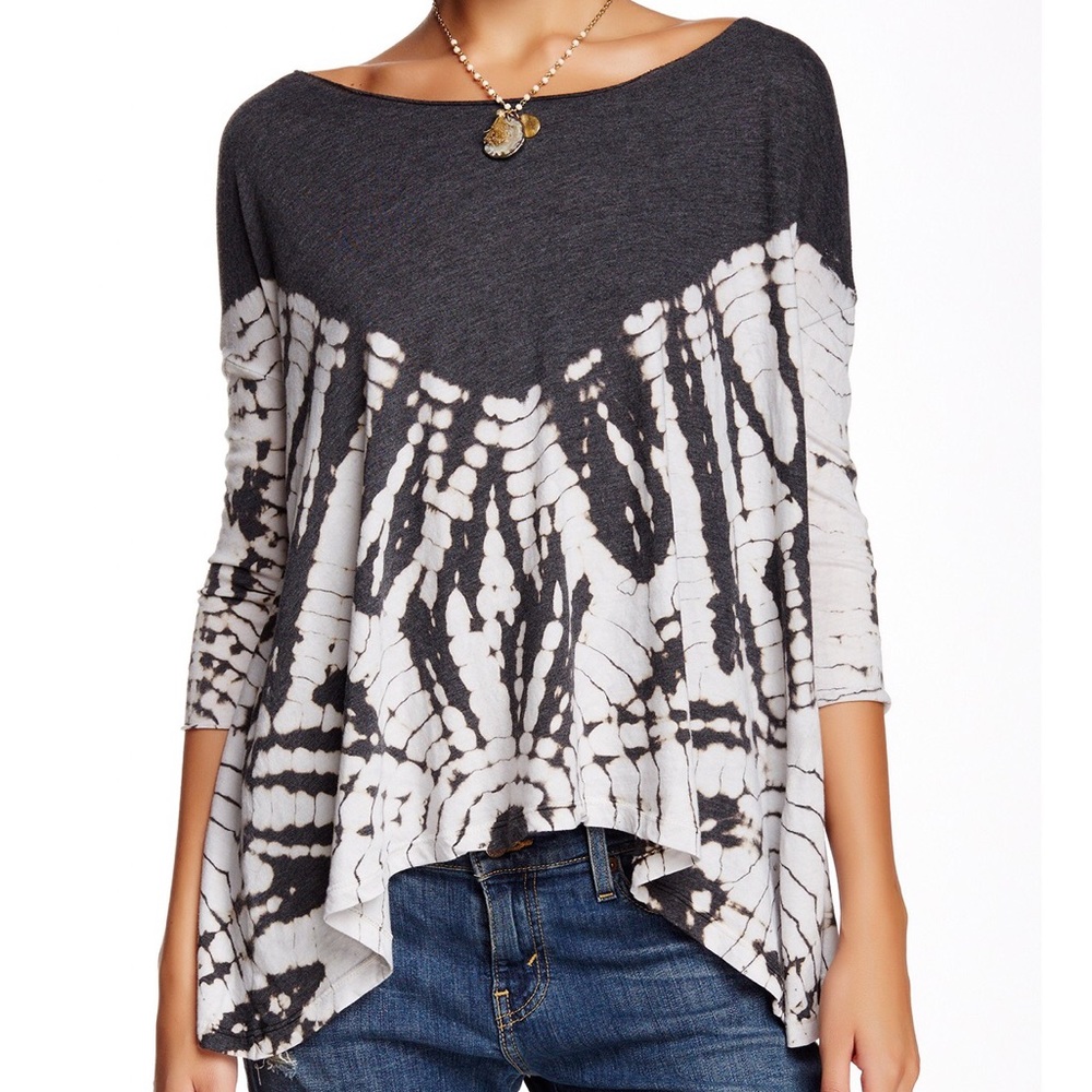 We the Free Coastal Tie Dye Top